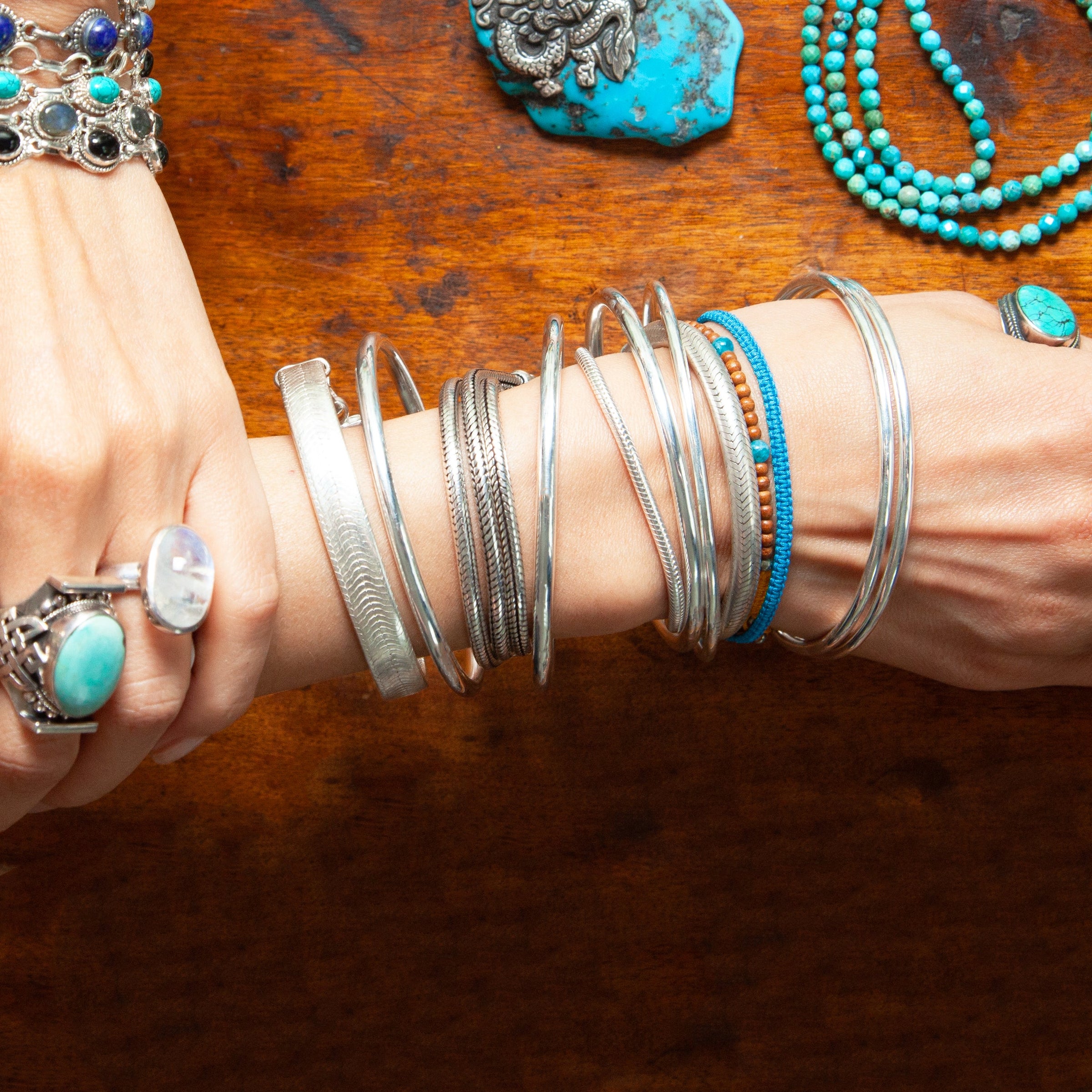 Armketten, Reifen und Spangen - Atelier Tibet