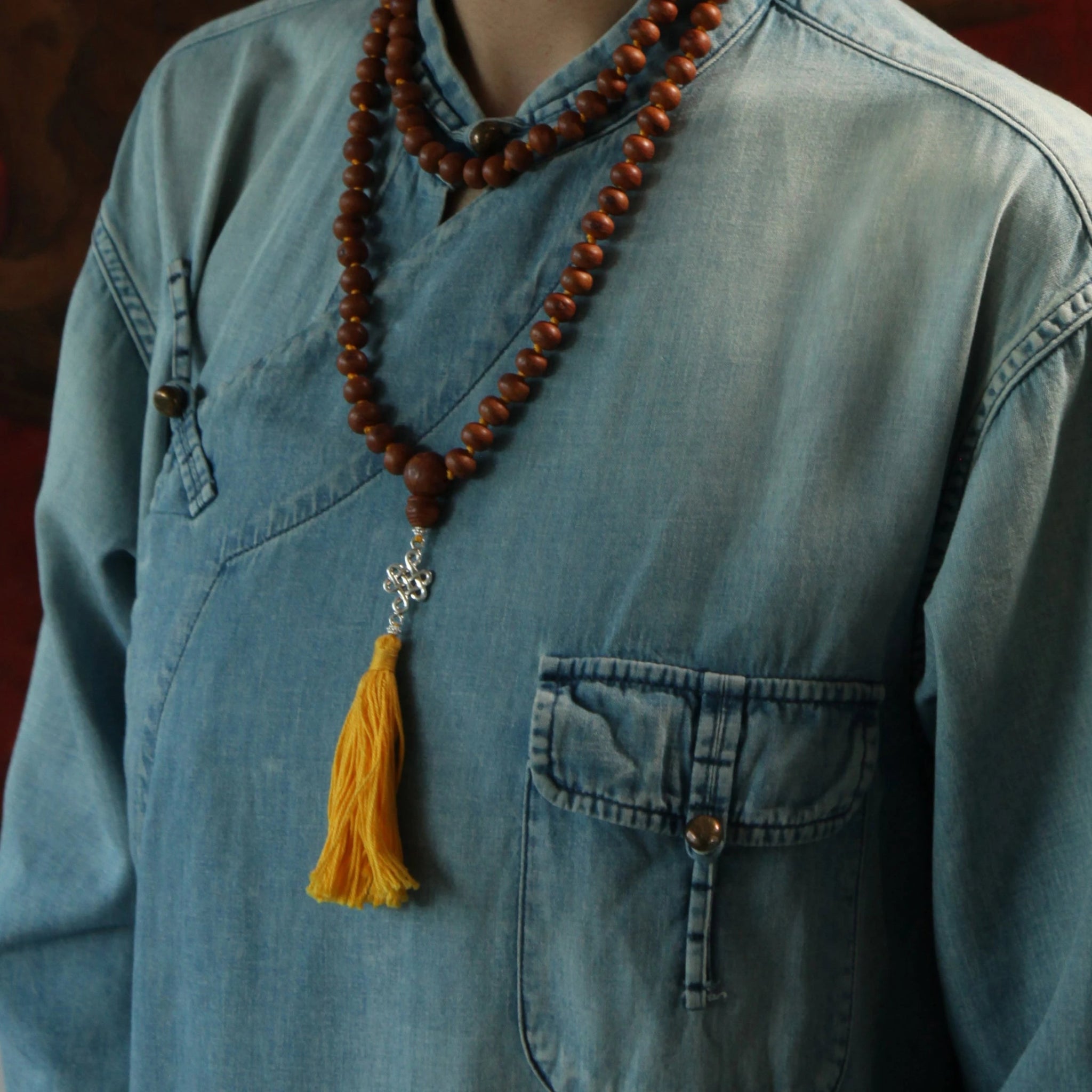 Malas mit Anhängern und Quasten - Atelier Tibet