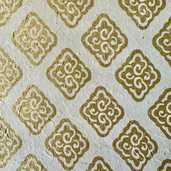 Lokta wrapping paper "Endless knot"