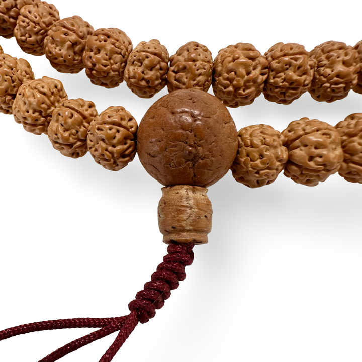 Rudraksha mala (⌀ 9 mm)