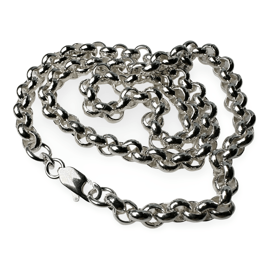 Ankerkette aus Silber in verschiedenen Längen und Stärken - Atelier Tibet