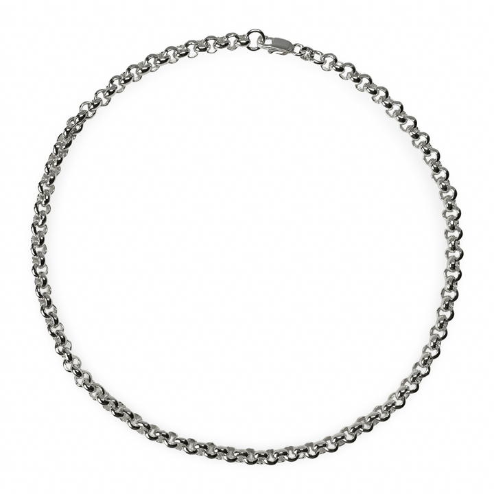 Ankerkette aus Silber in verschiedenen Längen und Stärken - Atelier Tibet