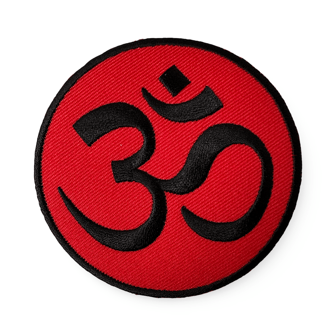 Aufbügel - Patch «Om» ॐ - Atelier Tibet