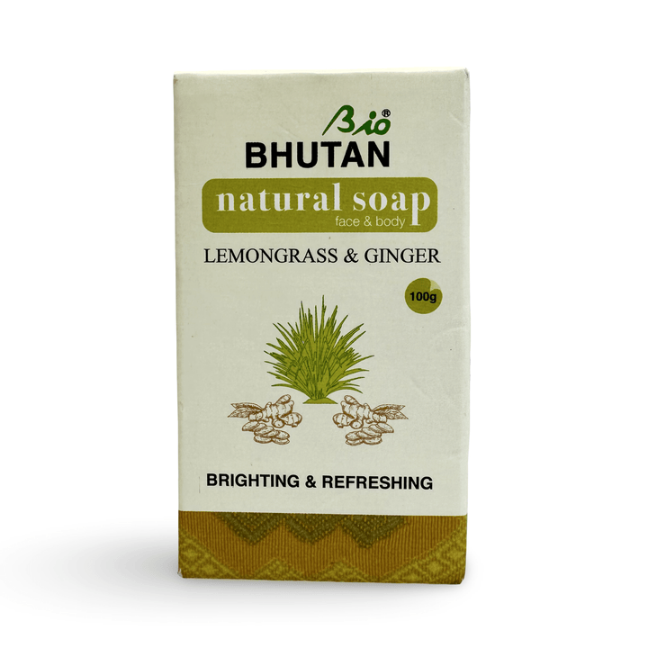 Bio Bhutan Zitronengras - Ingwer Handseife - Atelier Tibet