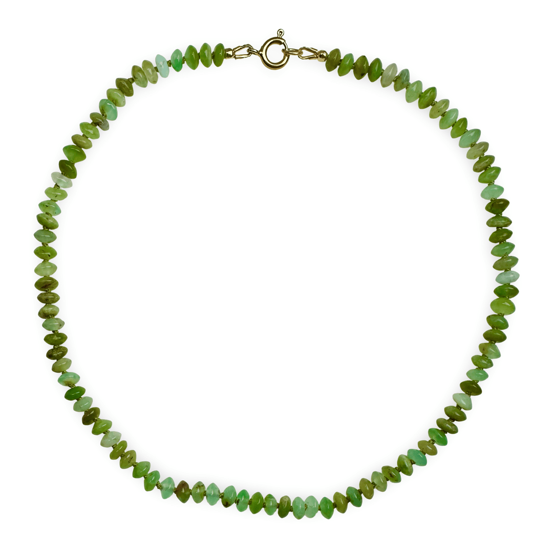 Chrysopras - Kette - Atelier Tibet