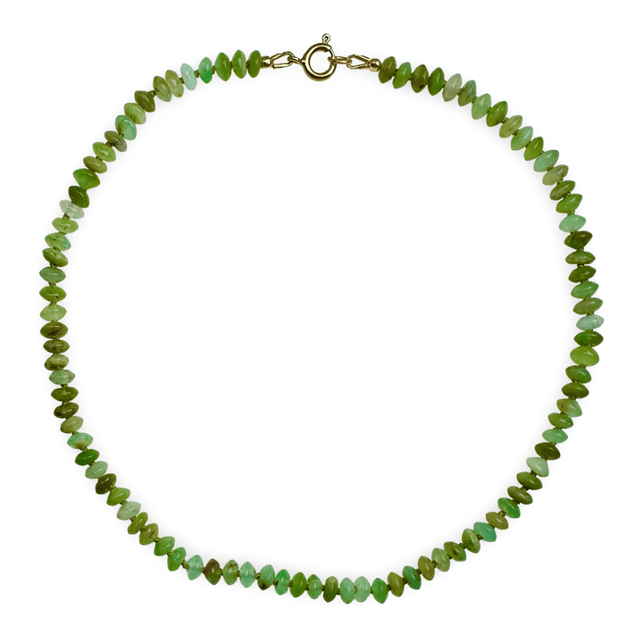 Chrysopras - Kette - Atelier Tibet