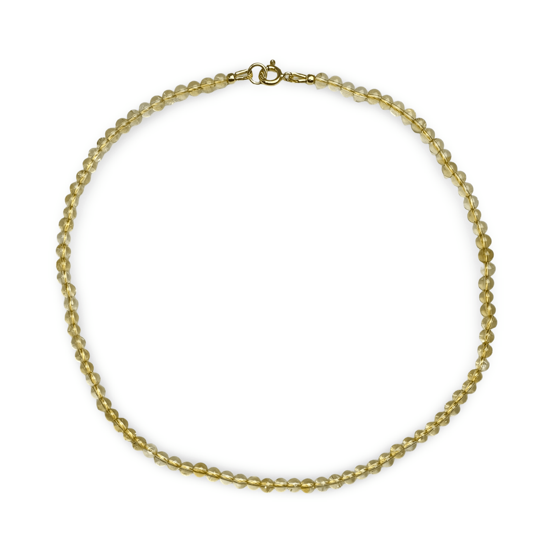 Citrin - Kette - Atelier Tibet