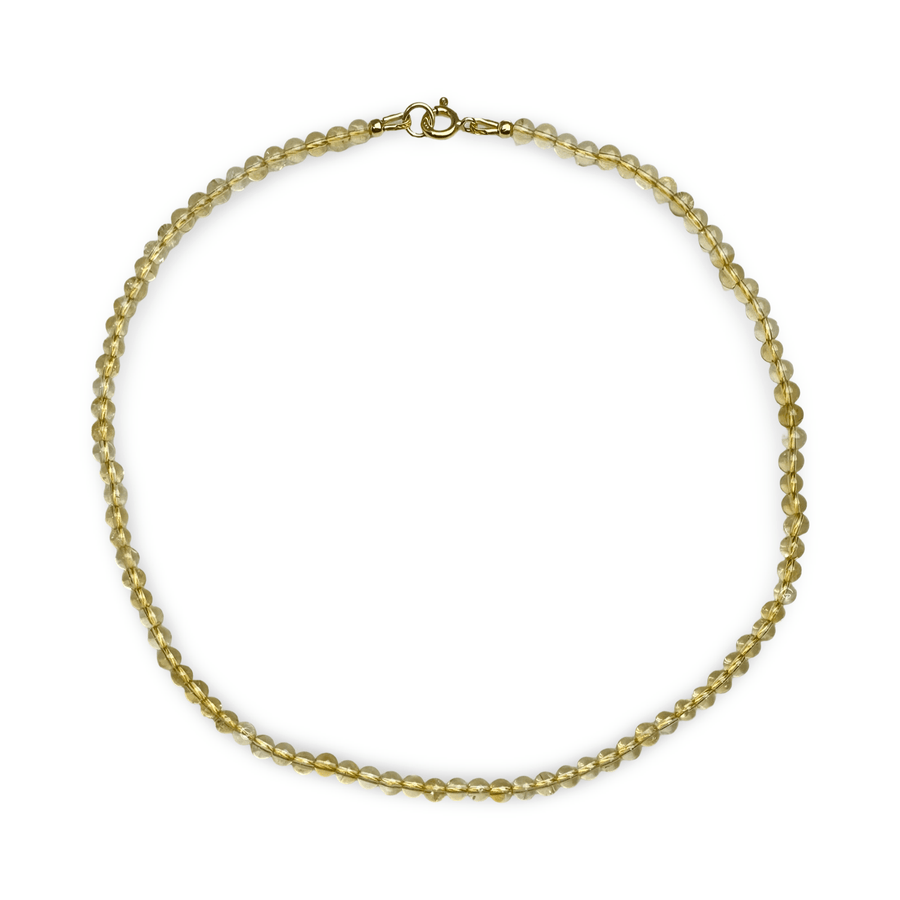 Citrin - Kette - Atelier Tibet