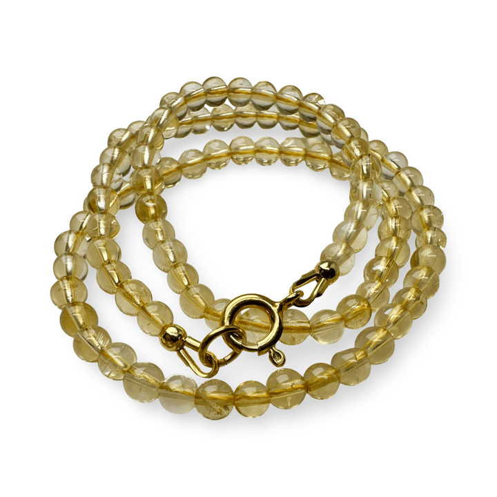 Citrin - Kette - Atelier Tibet