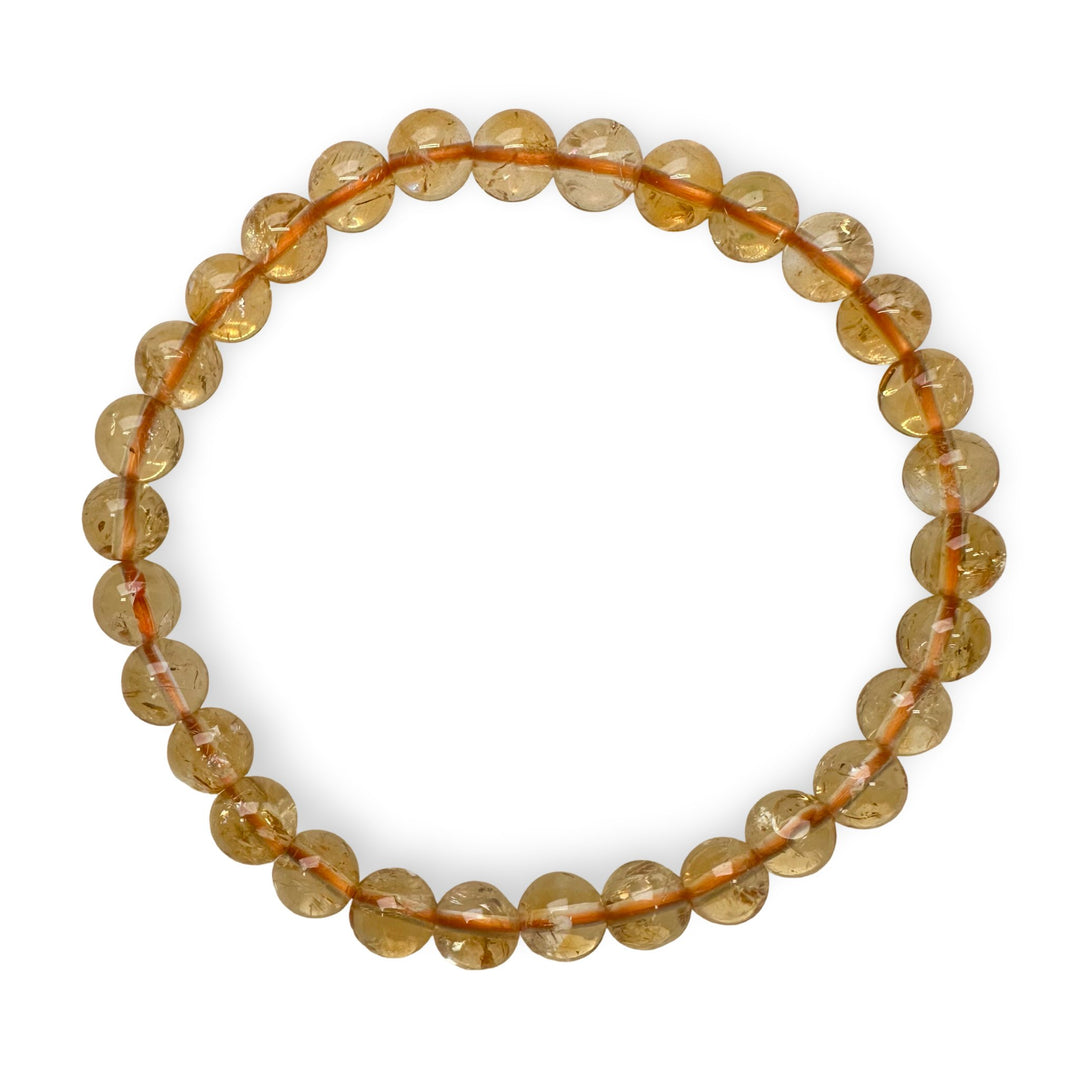 Citrin Mala Armband (Ø 6 mm) - Atelier Tibet