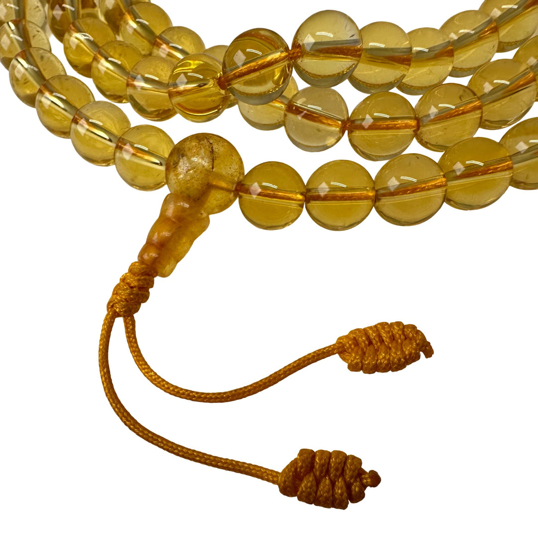 Citrin Mala Gebetskette - Atelier Tibet