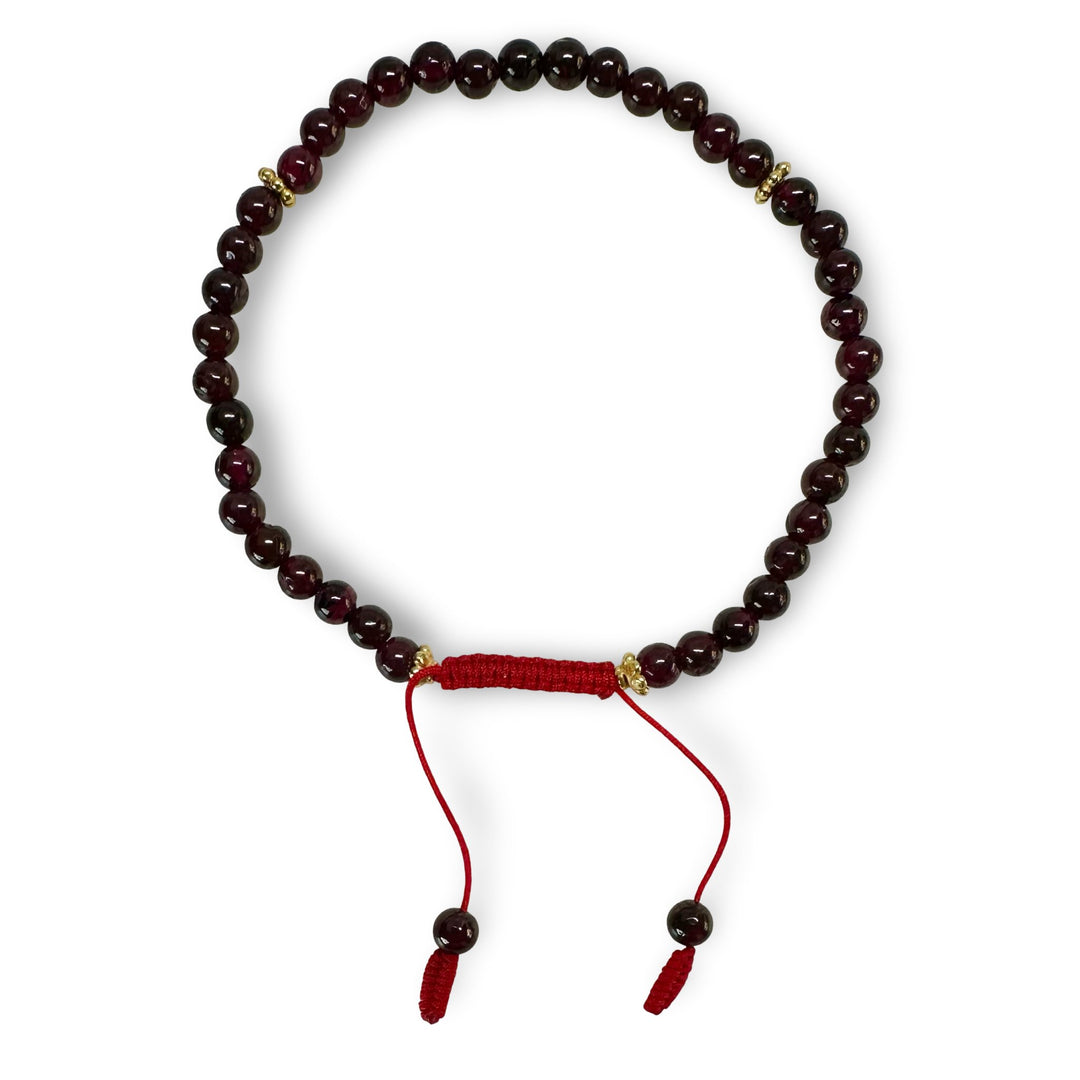 Granat Armband - Atelier Tibet
