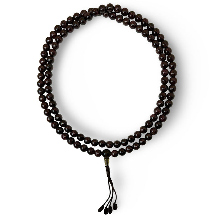 Granat Mala Gebetskette - Atelier Tibet