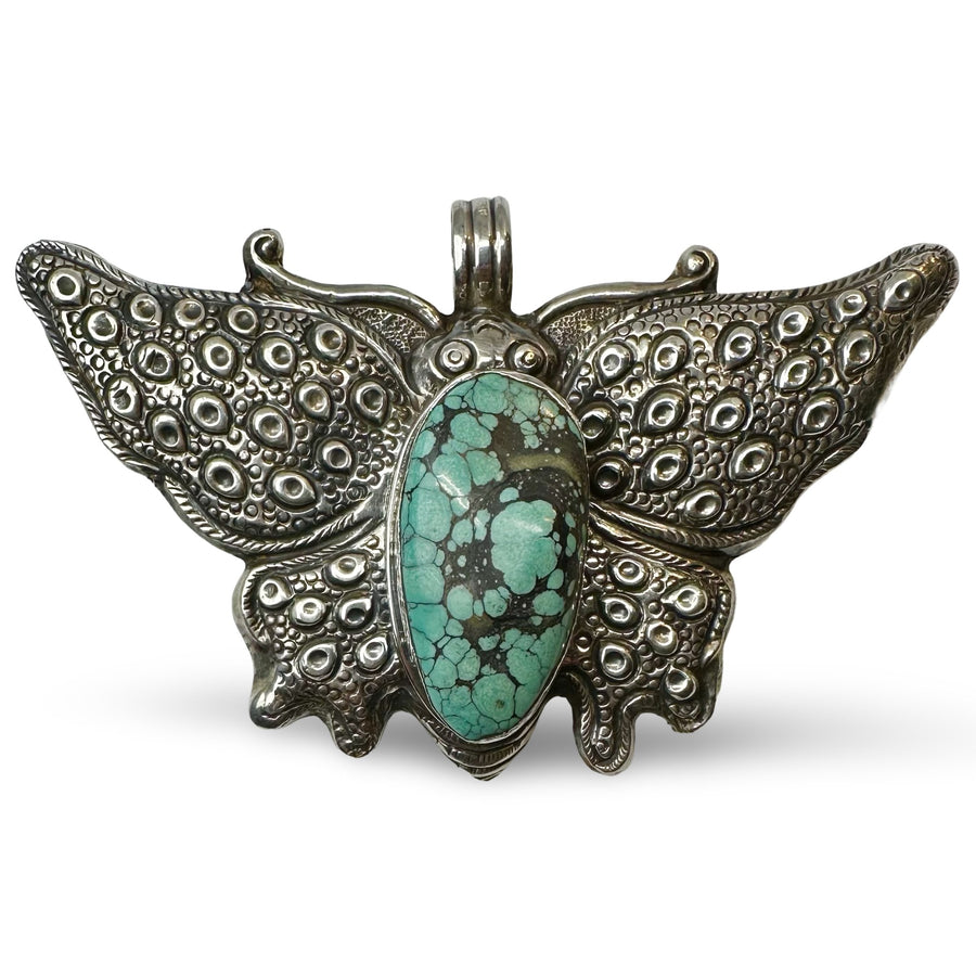 Grosser, aussergewöhnlicher Schmetterling - Anhänger - Atelier Tibet