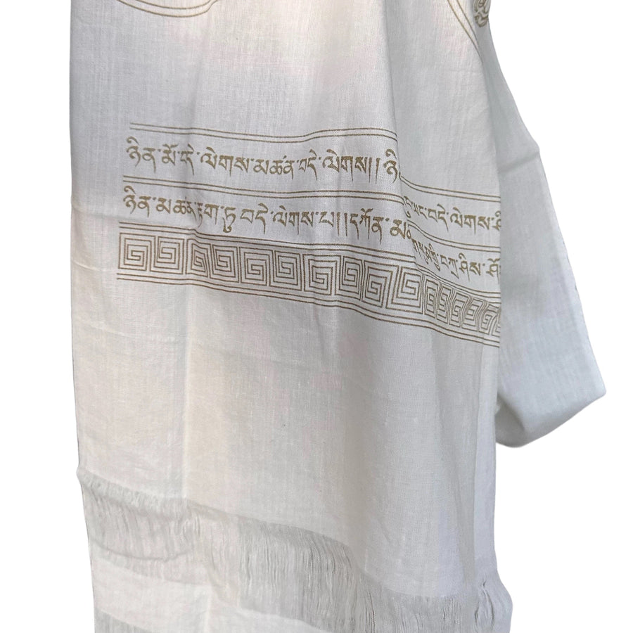 Khata Gebets- und Begrüssungsschal aus Baumwolle - Atelier Tibet