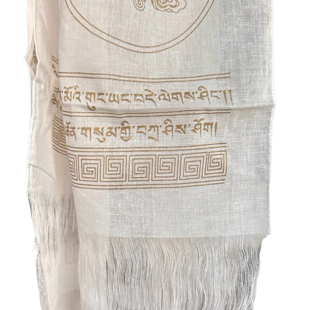 Khata Gebets- und Begrüssungsschal aus Baumwolle - Atelier Tibet