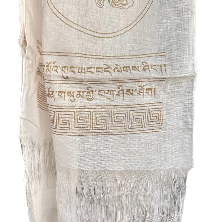 Khata Gebets- und Begrüssungsschal aus Baumwolle - Atelier Tibet