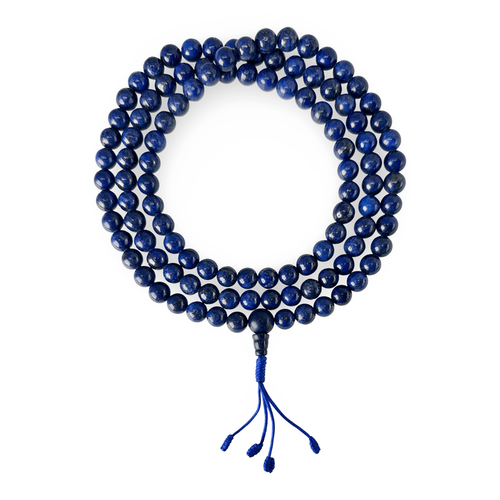 Lapis Lazuli Mala Gebetskette - Atelier Tibet