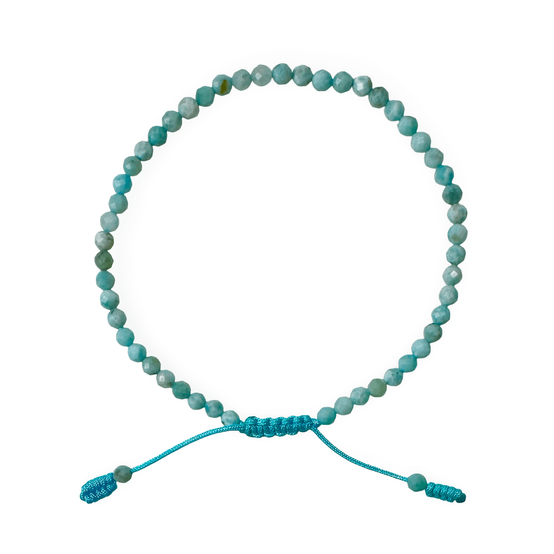 Larimar Armband Mala - Atelier Tibet