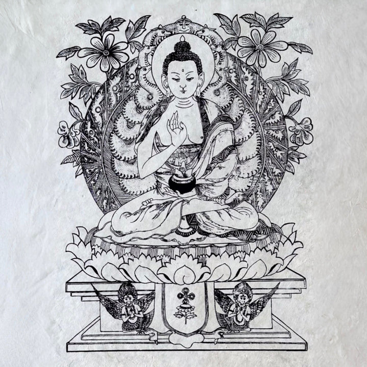 Lokta - Bogen «Buddha» - Atelier Tibet