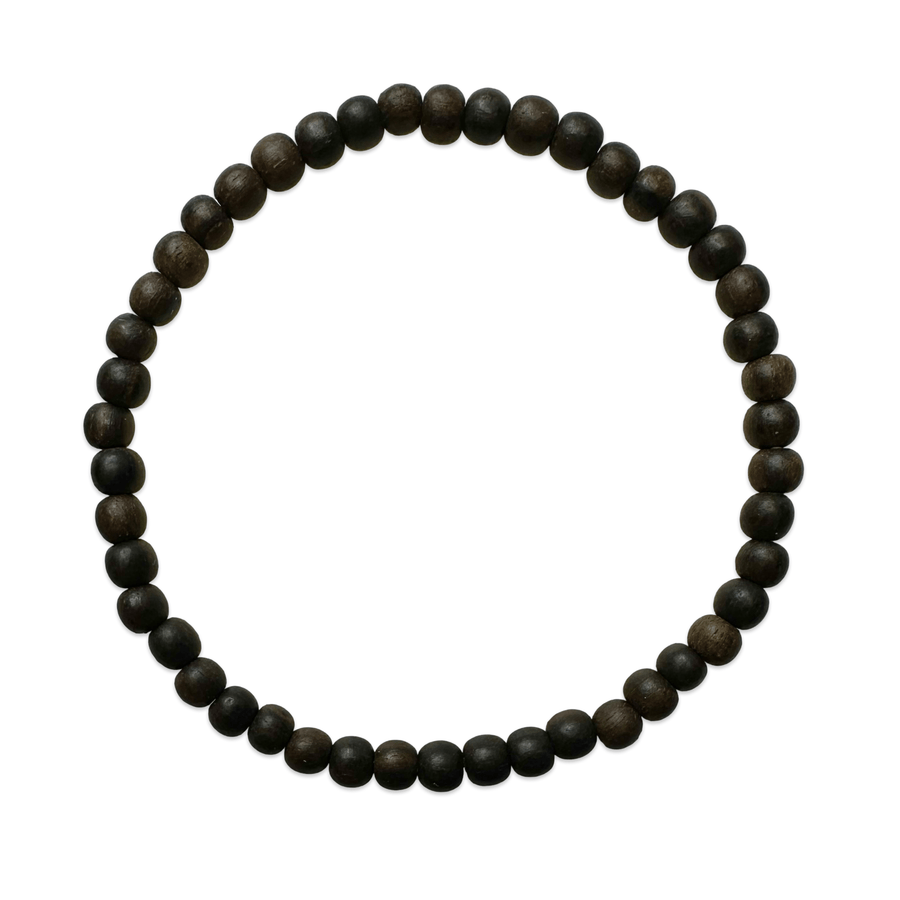 Mala - Armband aus Ebenholz (Ø 4 mm) - Atelier Tibet