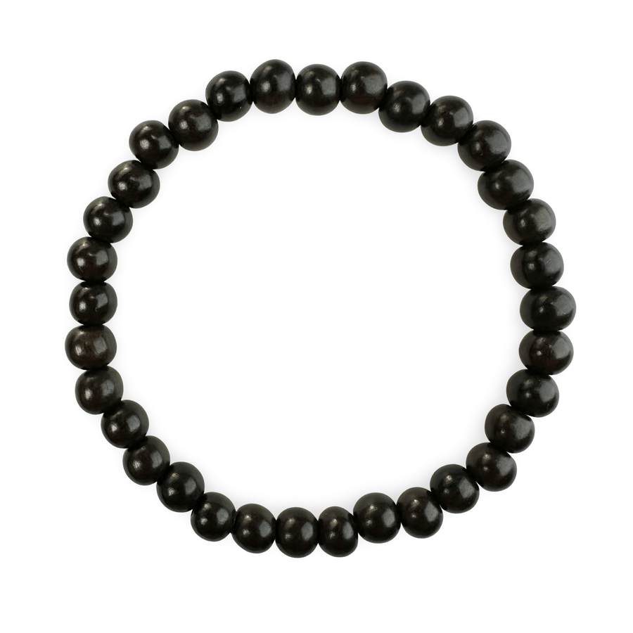 Mala Armband aus Ebenholz (Ø 6 mm) - Atelier Tibet
