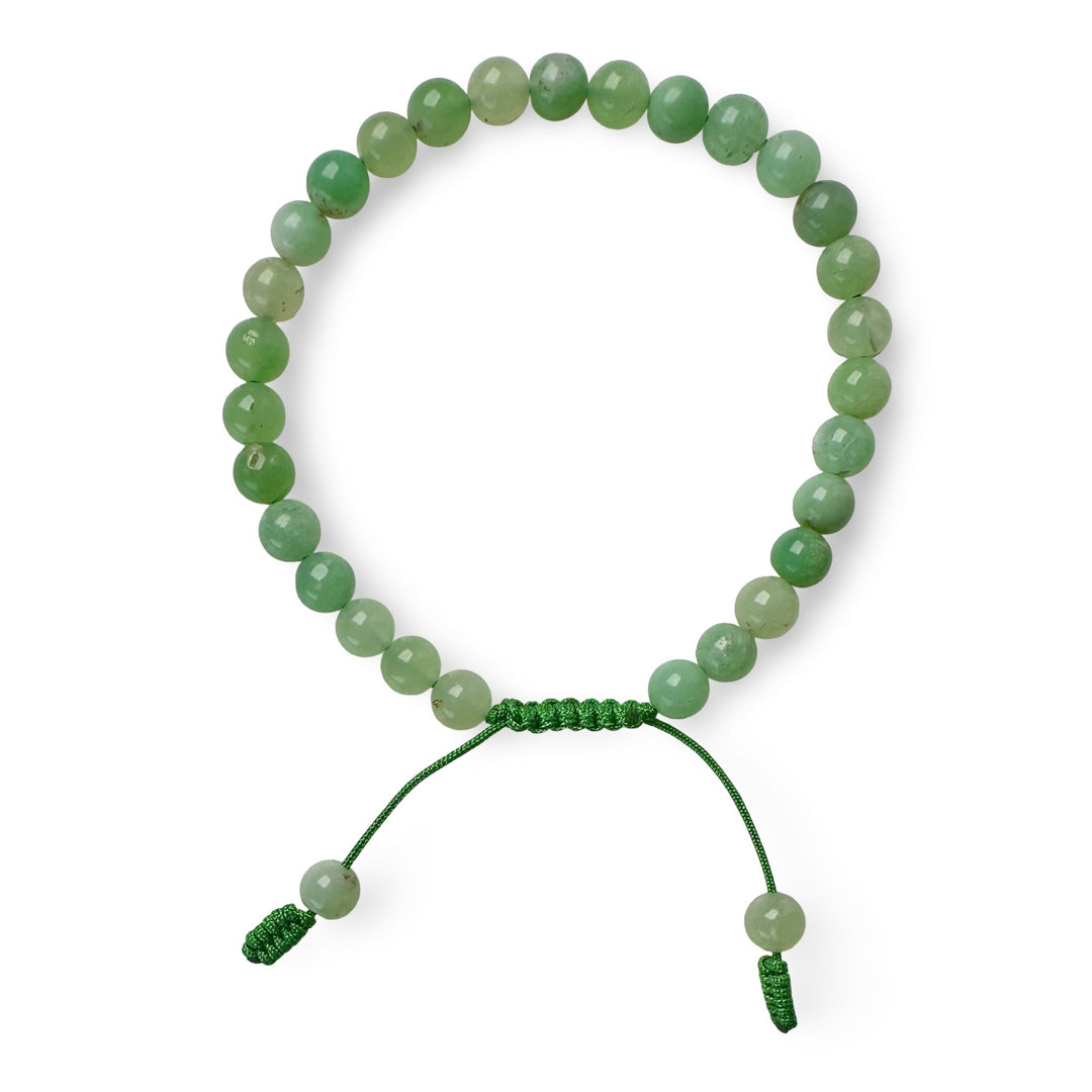 Mala - Armband mit Chrysopras - Atelier Tibet