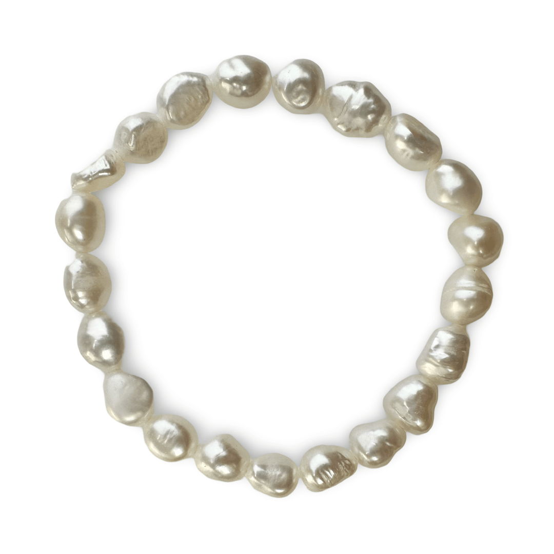Mala - Armband mit Süsswasserperlen - Atelier Tibet