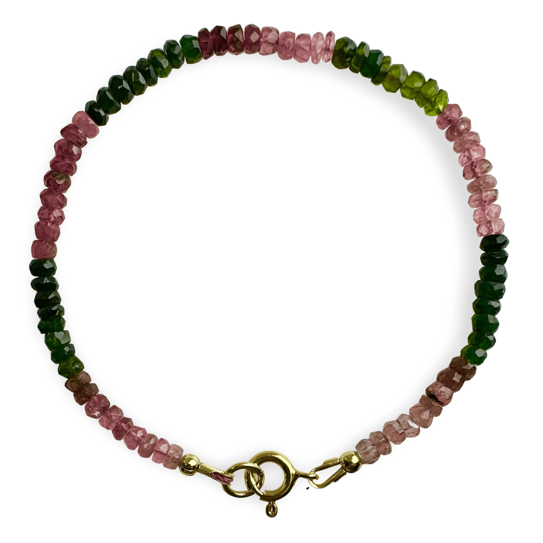 Mala - Armband mit Turmalin - Atelier Tibet