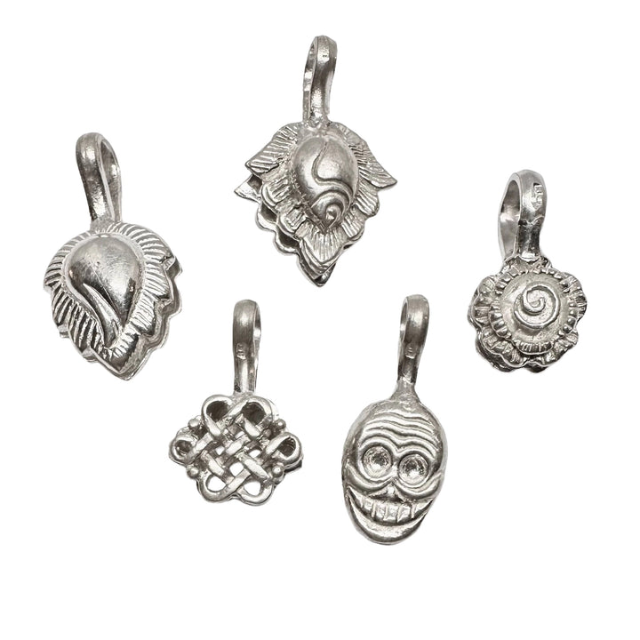Mala Counter Clip - Mala Zähler aus Silber - Atelier Tibet