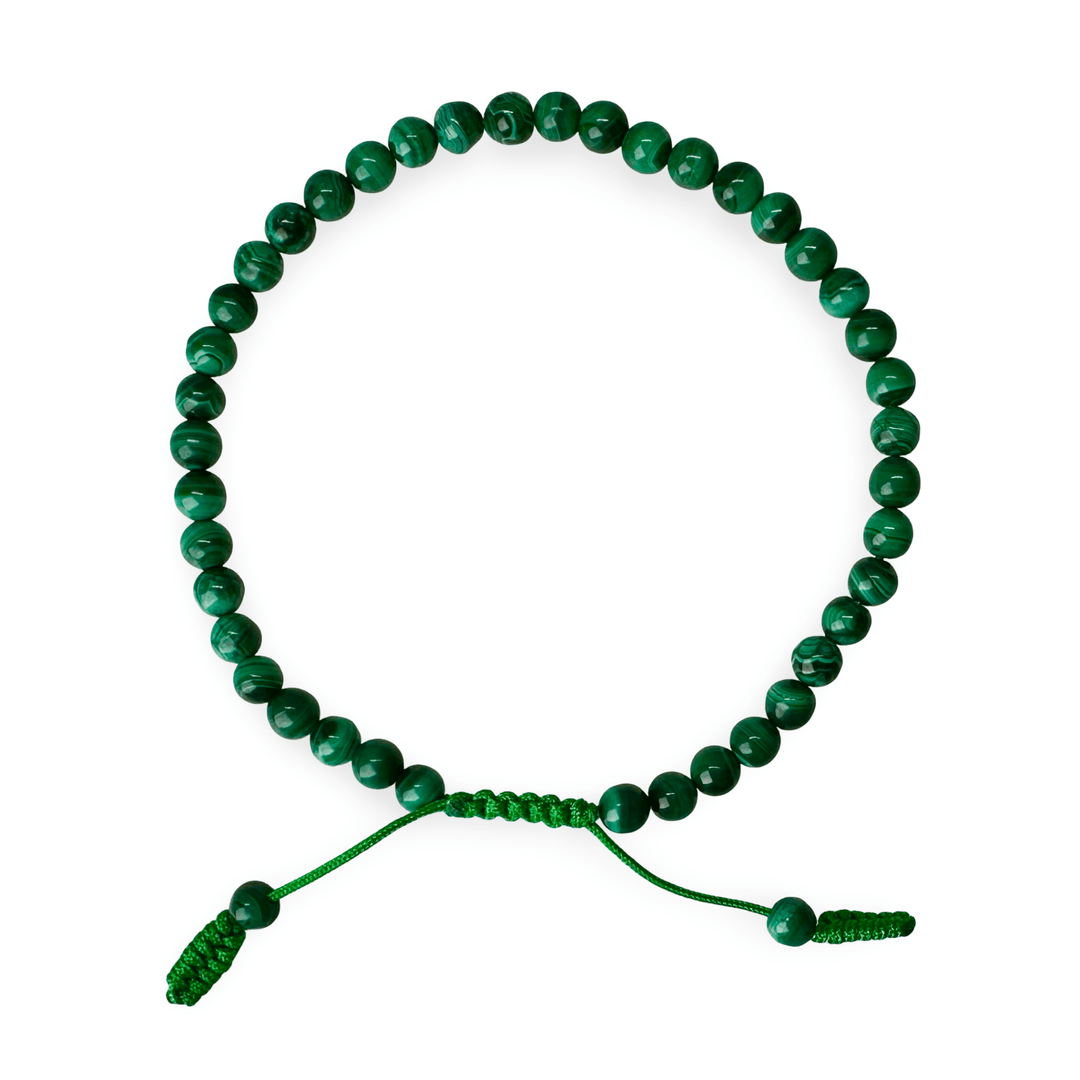 Malachit Armband Mala - Atelier Tibet