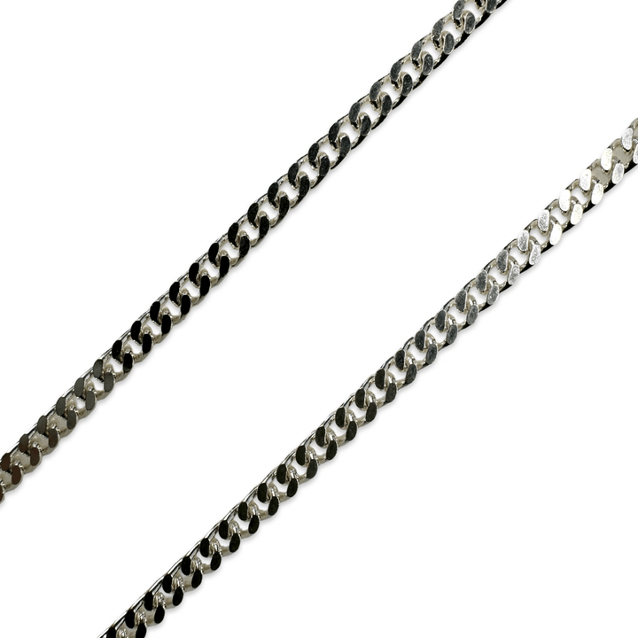 Panzerkette aus Silber in verschiedenen Längen - Atelier Tibet