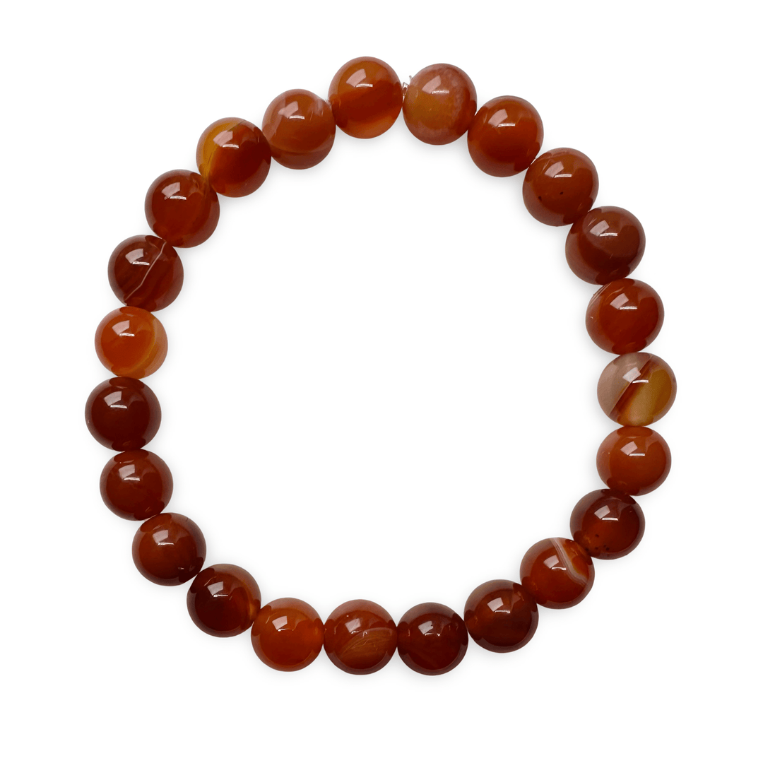 Roter Achat Armband Mala - Atelier Tibet