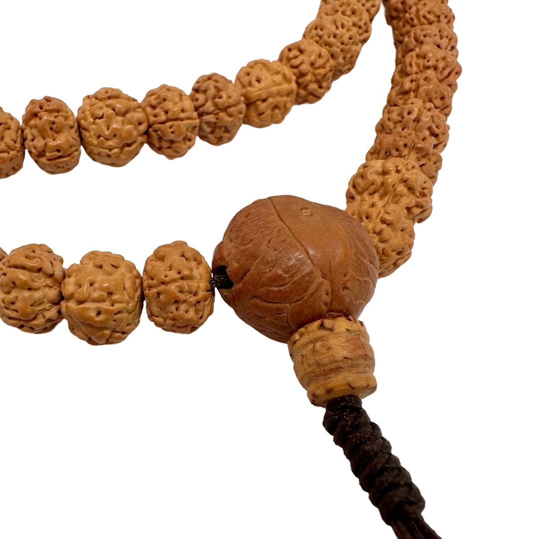 Rudraksha Mala (⌀ 9 mm) - Atelier Tibet