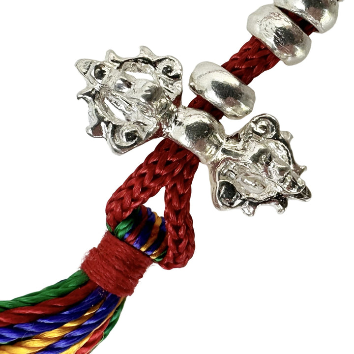 Silber Mala Counter - Mala Zähler «Vajra und Ghanta» - Atelier Tibet