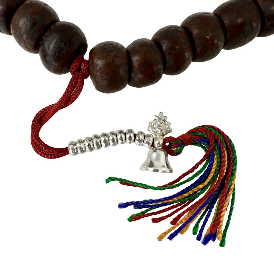 Silber Mala Counter - Mala Zähler «Vajra und Ghanta» - Atelier Tibet