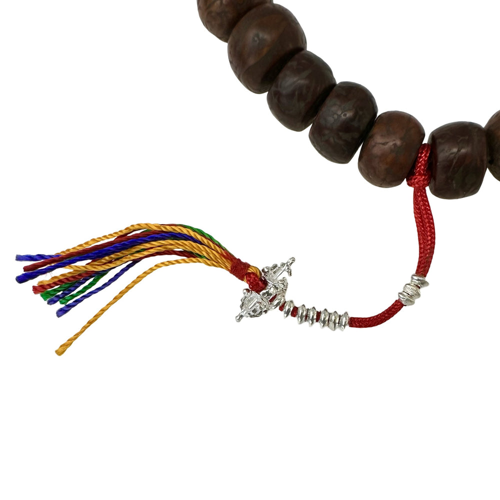 Silber Mala Counter - Mala Zähler «Vajra und Ghanta» - Atelier Tibet