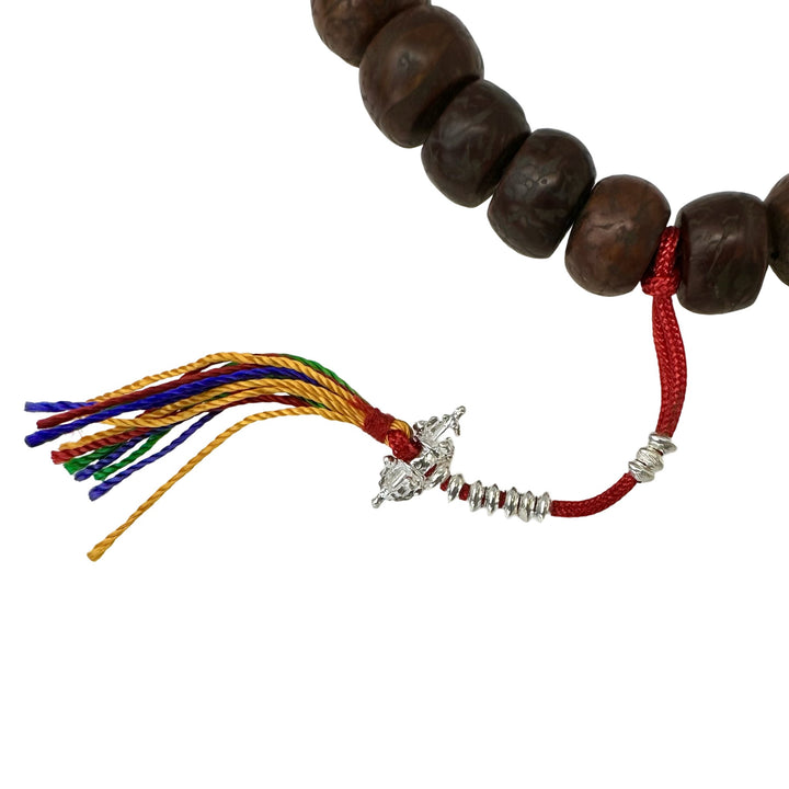 Silber Mala Counter - Mala Zähler «Vajra und Ghanta» - Atelier Tibet