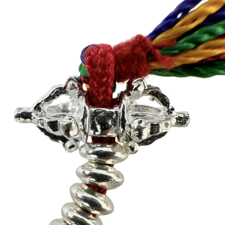 Silber Mala Counter - Mala Zähler «Vajra und Ghanta» - Atelier Tibet
