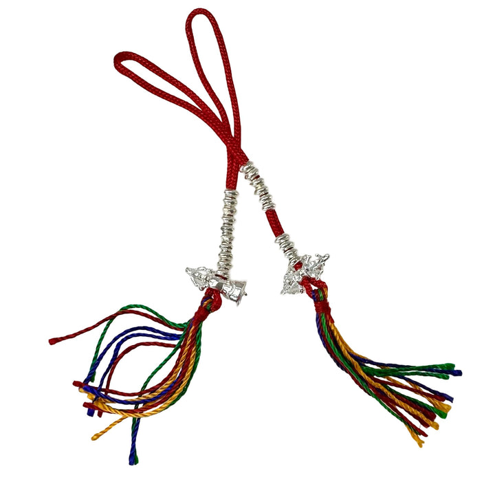 Silber Mala Counter - Mala Zähler «Vajra und Ghanta» - Atelier Tibet