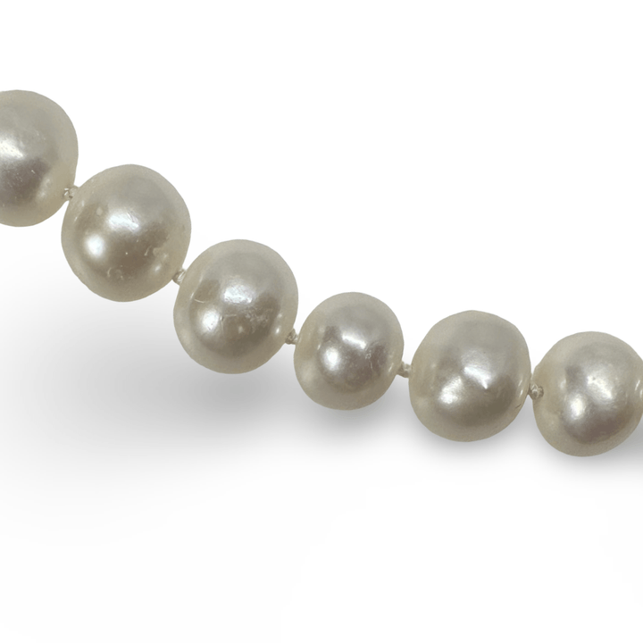 Statement Süsswasser - Perlenkette - Atelier Tibet