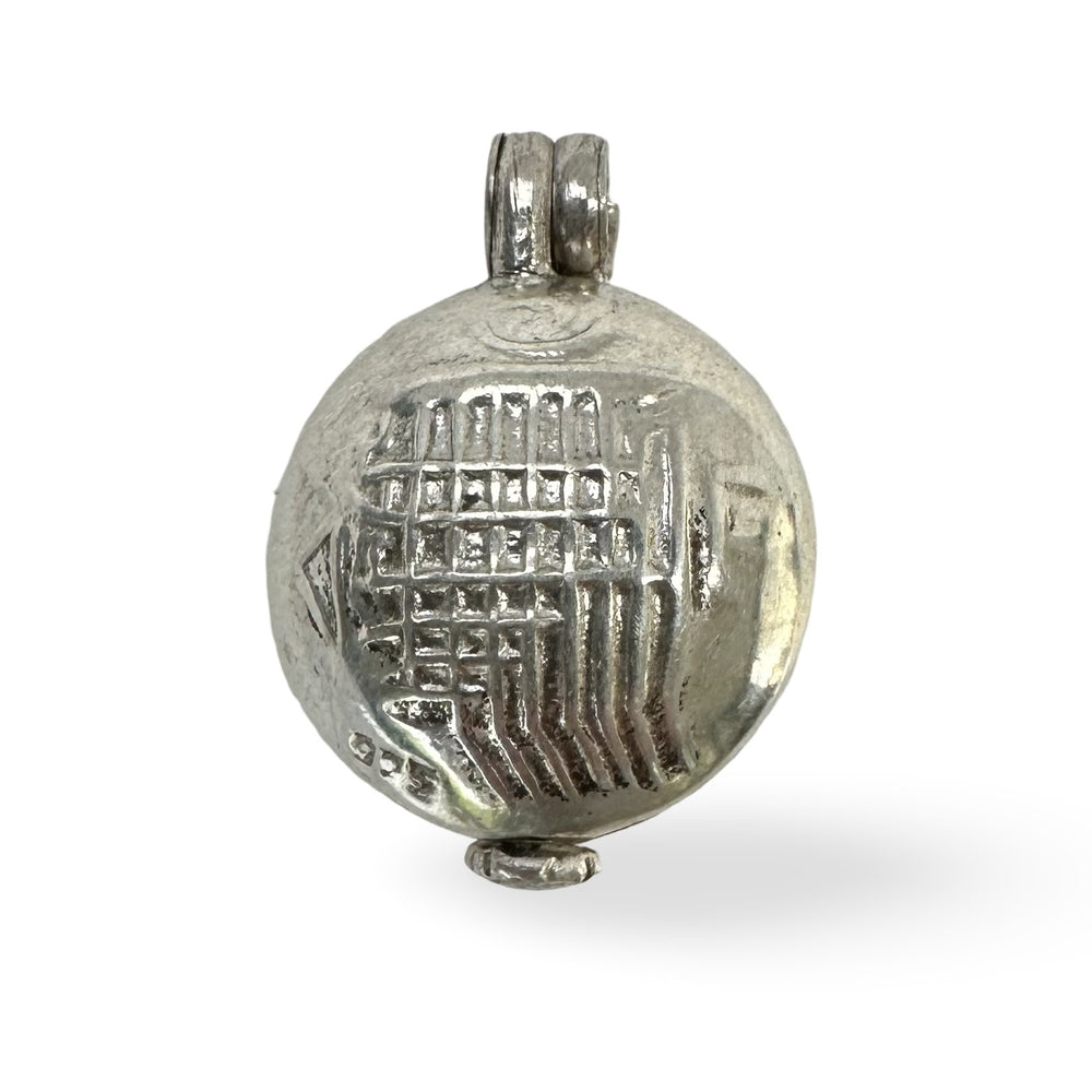 Vajra Ghau Anhänger aus Silber - Atelier Tibet