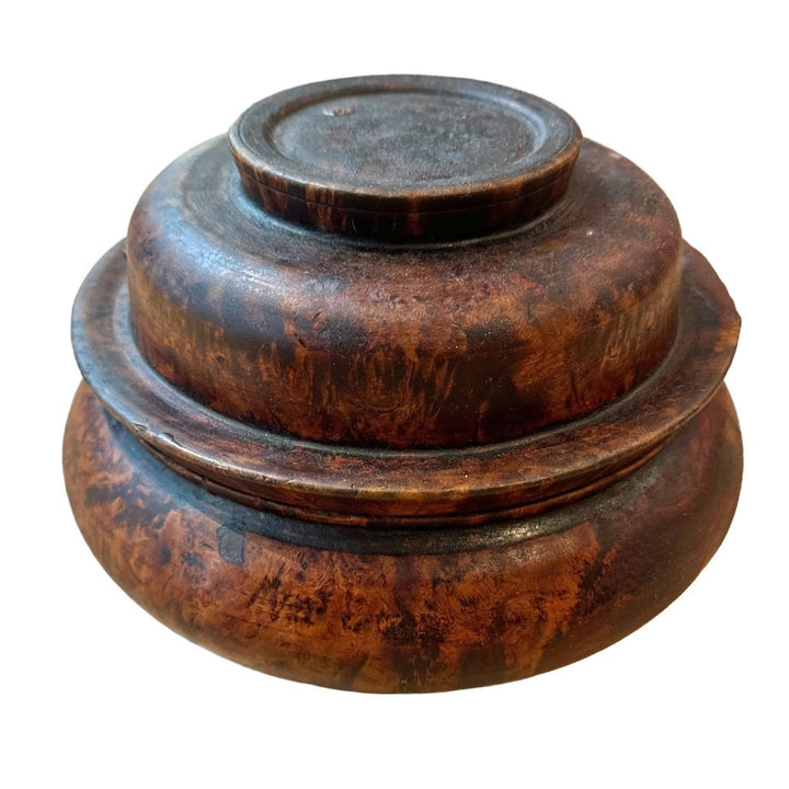 Alte Tsampa Schale aus Tibet - Atelier Tibet