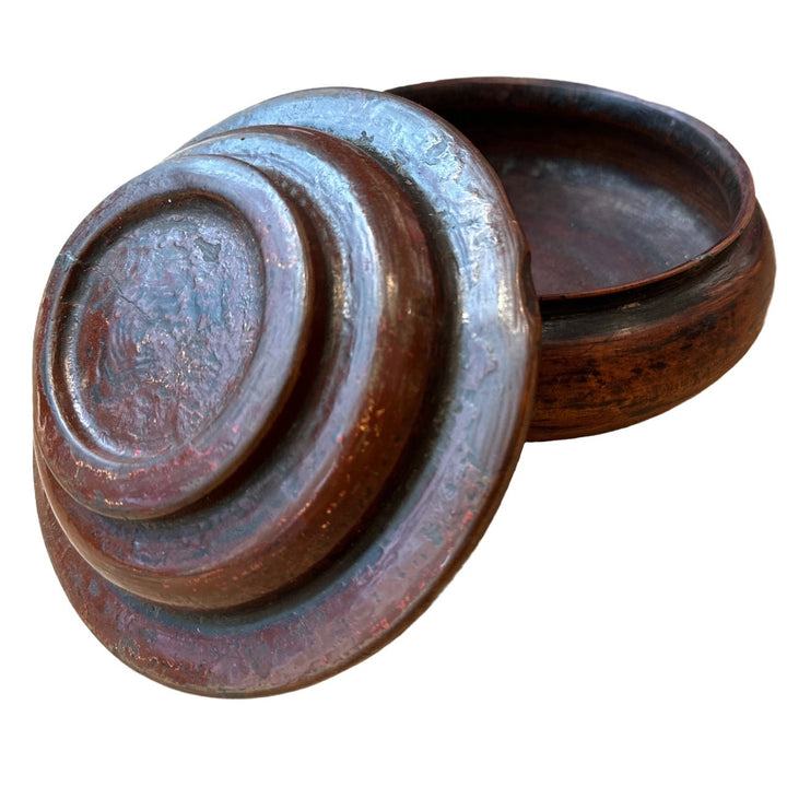 Alte Tsampa Schale aus Tibet - Atelier Tibet
