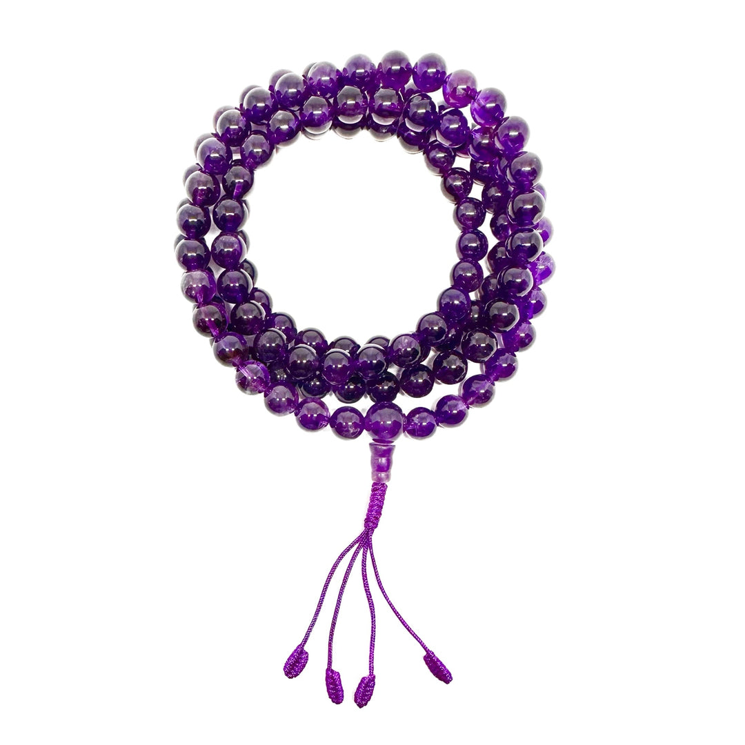 Amethyst-Mala - Atelier Tibet