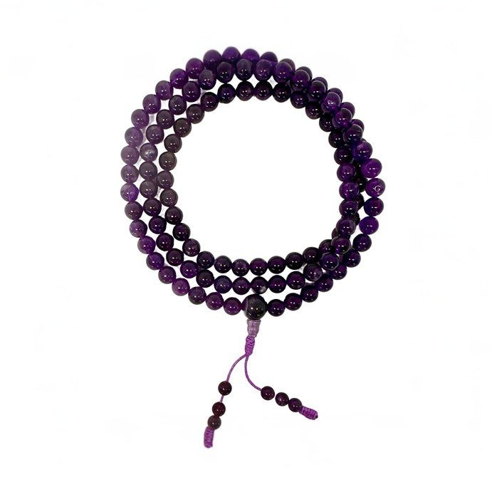 Amethyst-Mala - Atelier Tibet