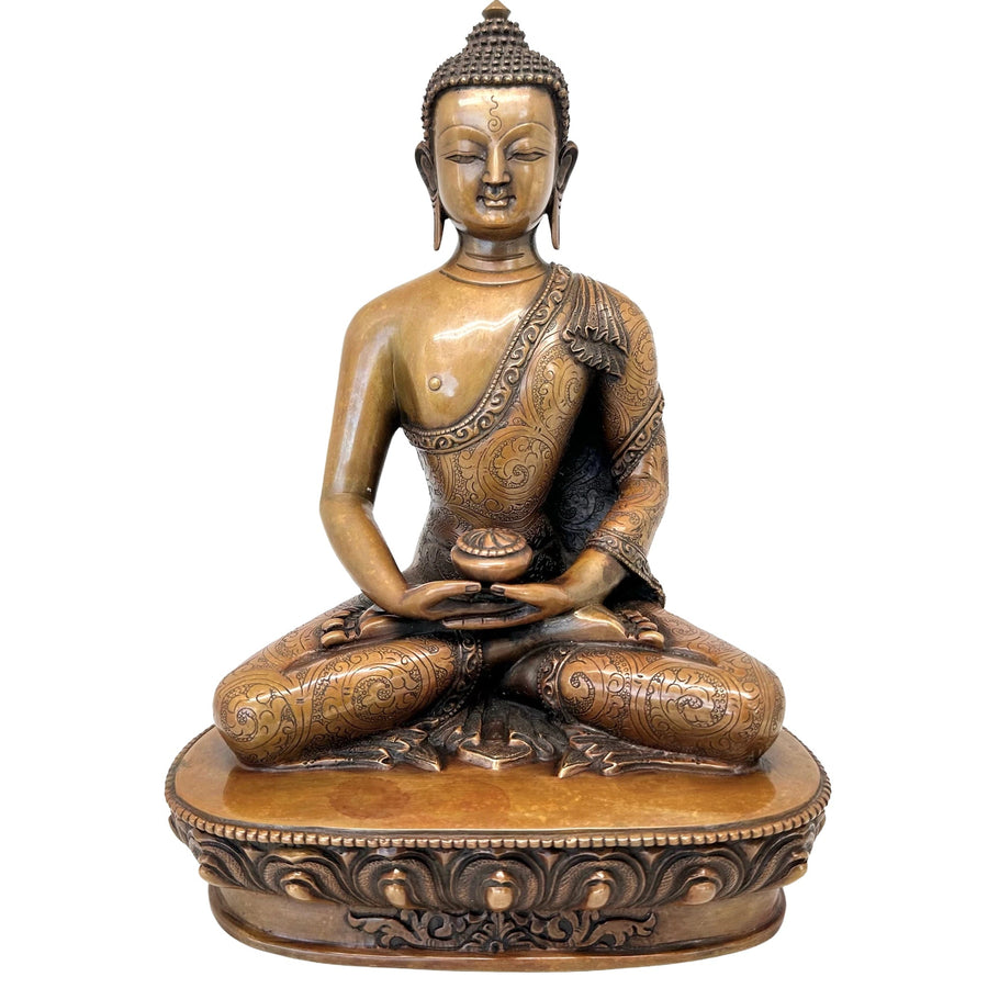 Amitabha Bronze-Statue - Atelier Tibet