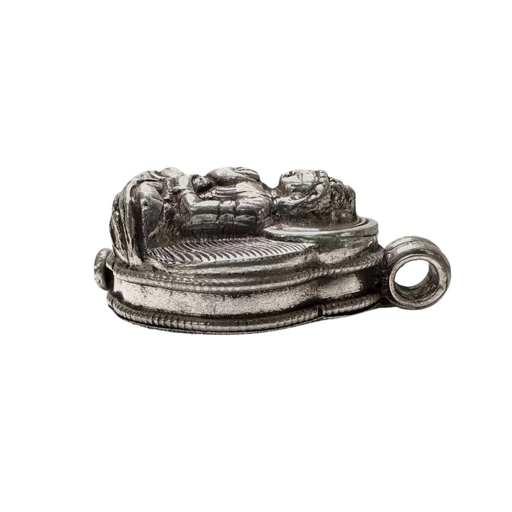 Amoghasiddhi Buddha Ghau Anhänger aus Silber - Atelier Tibet