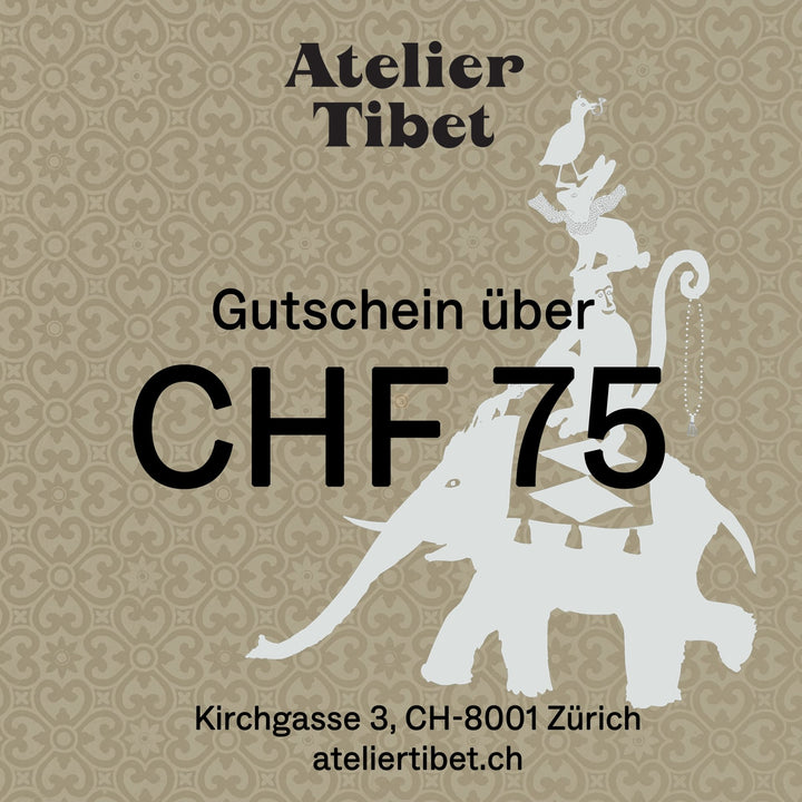 Atelier Tibet Geschenkgutschein - Atelier Tibet