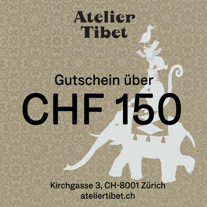 Atelier Tibet Geschenkgutschein - Atelier Tibet